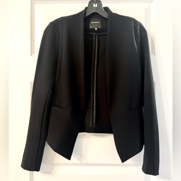 Dynamite collarless open blazer - Picture 2 of 8